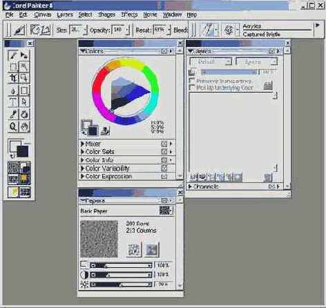 Интерфейс Painter